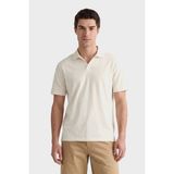 Gant Erkek Krem Regular Fit Polo Yaka T-Shirt 2014106.130 - 130-Krem