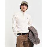 Gant Erkek Krem Regular Fit Yarım Fermuarlı Yün Kazak 87213.130 - 130-Krem - 2XL