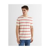 GANT Erkek Krem Renk Bloklu Kısa Kollu Logolu T-Shirt