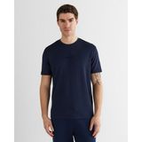 Gant Erkek Lacivert Baskılı Kısa Kollu T-Shirt 2326124T.433 - 433-Lacivert - 3XL
