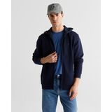 Gant Erkek Lacivert Fermuarlı Hırka 2526146T.433 - 433-Lacivert - 3XL