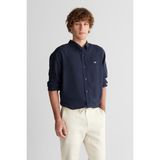 Gant Erkek Lacivert Gömlek 3826166T.433 - 433-Lacivert - 3XL