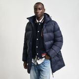 Gant Erkek Lacivert Kapüşonlu Mont - S - 433-Lacivert