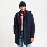 Gant Erkek Lacivert Kapüşonlu Mont - XL - 433-Lacivert