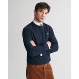 Gant Erkek Lacivert Regular Fit Bisiklet Yaka Kazak 8030210.433 - 433-Lacivert