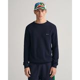 Gant Erkek Lacivert Regular Fit Bisiklet Yaka Kazak 8040521.433 - 433-Lacivert - M