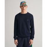 Gant Erkek Lacivert Regular Fit Bisiklet Yaka Kazak 8040521.433 - 433-Lacivert