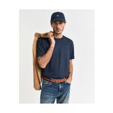 Gant Erkek Lacivert Regular Fit Bisiklet Yaka T-shirt