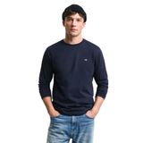 Gant Erkek Lacivert Regular Fit Bisiklet Yaka Uzun Kollu T-Shirt