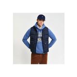Gant Erkek Lacivert Regular Fit Dik Yaka Kapitone Yelek