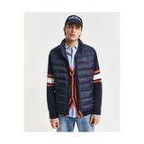 Gant Erkek Lacivert Regular Fit Dik Yaka Kaz Tüyü Yelek