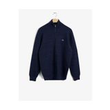 Gant Erkek Lacivert Regular Fit Fermuarlı Hırka