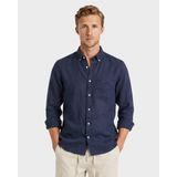 Gant Erkek Lacivert Regular Fit Gömlek 3250076T.433 - 433-Lacivert - 2XL