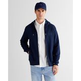 Gant Erkek Lacivert Regular Fit Kapüşonlu Fermuarlı Sweatshirt