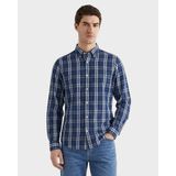Gant Erkek Lacivert Regular Fit Kareli Gömlek