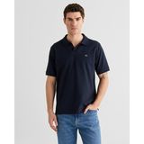 Gant Erkek Lacivert Regular Fit Logolu Polo Yaka T-Shirt 24261121T.433 - 433-Lacivert