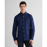 Gant Erkek Lacivert Regular Fit Oxford Gömlek 3250221.433 - 433-Lacivert - S