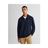 Gant Erkek Lacivert Regular Fit Yarım Fermuarlı Sweatshirt