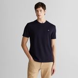 Gant Erkek Lacivert Relaxed Fit Bisiklet Yaka T-Shirt - 433-Lacivert - M