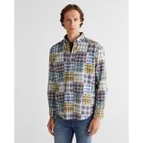 Gant Erkek Lacivert Relaxed Fit Gömlek 3825347T.433 - 433-Lacivert - S
