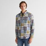 Gant Erkek Lacivert Relaxed Fit Gömlek - 433-Lacivert - 2XL