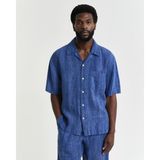 Gant Erkek Lacivert Relaxed Fit Klasik Yaka Gömlek 3250062.407 - 407-Lacivert