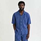 Gant Erkek Lacivert Relaxed Fit Klasik Yaka Gömlek - 407-Lacivert