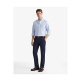 Gant Erkek Lacivert Slim Fit Casual Herringbone Pantolon