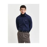 Gant Erkek Lacivert Slim Fit Gömlek