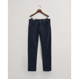 Gant Erkek Lacivert Slim Fit Jean Pantolon 1000286.410 - 410-Lacivert - 42 / 32