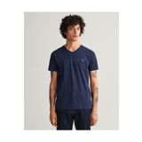 Gant Erkek Lacivert Slim Fit T-Shirt