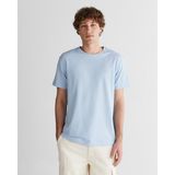 Gant Erkek Mavi Baskılı Kısa Kollu T-Shirt 23261119T.420 - 420-Mavi