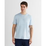 Gant Erkek Mavi Baskılı Kısa Kollu T-Shirt 2326133T.420 - 420-Mavi