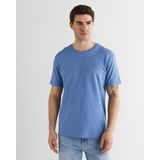 Gant Erkek Mavi Bisiklet Yaka Regular Fit Logolu T-Shirt 2003184.430 - 430-Mavi