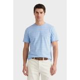 Gant Erkek Mavi Bisiklet Yaka Regular Fit T-Shirt 2003400.450 - 450-Mavi