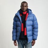 Gant Erkek Mavi Kapüşonlu Mont - 442-Mavi - XL