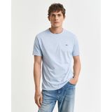 Gant Erkek Mavi Regular Fit Bisiklet Yaka T-Shirt 2003184.457 - 3XL