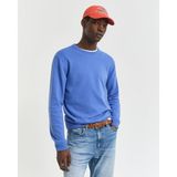 Gant Erkek Mavi Regular Fit Bisiklet Yaka Yün Kazak 87211.419 - 419-Mavi - 2XL