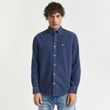 Gant Erkek Mavi Regular Fit Düğmeli Gömlek - 2XL