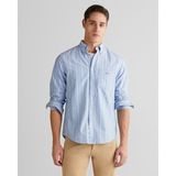 Gant Erkek Mavi Regular Fit Düğmeli Gömlek 3250215.407 - 407-Mavi - S
