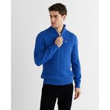 Gant Erkek Mavi Regular Fit Kazak 8050603.407 - S