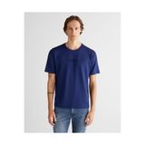 Gant Erkek Mavi Relaxed Fit T-Shirt