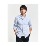 Gant Erkek Mavi Slim Fit Klasik Yaka Oxford Gömlek