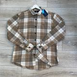 Gant Erkek Regular Fit Kareli Oduncu Gömlek - 2XL - 116-Krem
