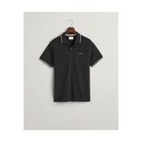 Gant Erkek Regular Fit Polo Yaka T-Shirt - Siyah