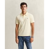 Gant Erkek Sarı Regular Fit Logolu Polo Yaka T-Shirt 2210.713 - 713-Sarı - 3XL