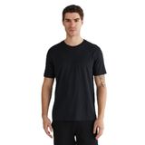 GANT Erkek Siyah Baskılı Kısa Kollu T-Shirt