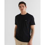 Gant Erkek Siyah Regular Fit Bisiklet Yaka T-Shirt 2325149T.5 - 5-Siyah