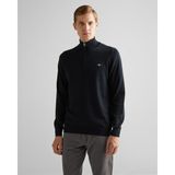 Gant Erkek Siyah Regular Fit Yarım Fermuarlı Kazak 8030564.5 - XL - 5-Siyah