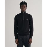 Gant Erkek Siyah Regular Fit Yarım Fermuarlı Kazak 8040523.5 - XL - 5-Siyah